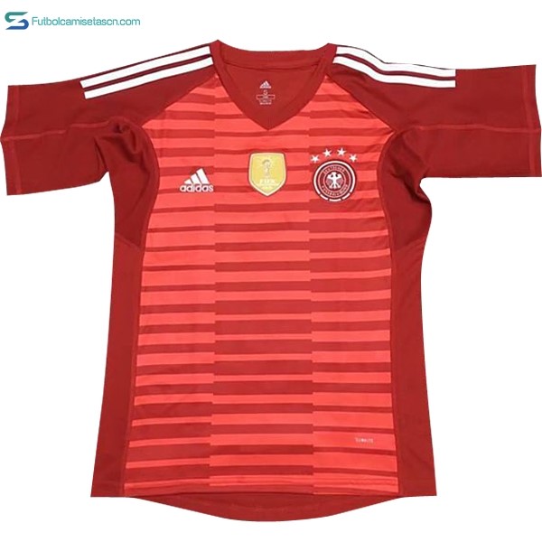 Camiseta Alemania Portero 2018 Rojo